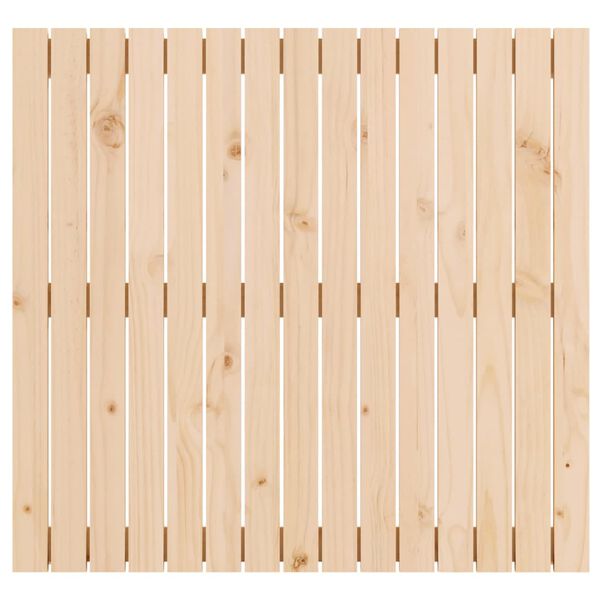 vidaXL Wall Headboard 95.5x3x90 cm Solid Wood Pine