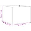 vidaXL Planter Olive Green 40x40x30 cm Steel