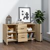 vidaXL Sideboard Sonoma Oak 100x36x60 cm Engineered Wood