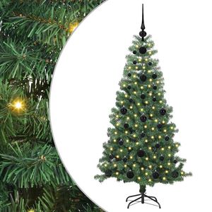 vidaXL Christmas Tree with 150 LEDs with Stand Green 120 cm PVC