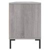 vidaXL TV Cabinet Grey Sonoma 150x30x44.5 cm Engineered Wood