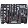 193 pcs 1/4" & 3/8" & 1/2" Drive Socket Bit Set with Ratchet Tool Set