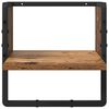 vidaXL Wall Shelf Set 4 pcs Old Wood 65 x 25 x 30 cm Engineered Wood