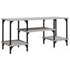 vidaXL TV Cabinet Grey Sonoma 102x35x45.5 cm Engineered Wood