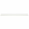 vidaXL Floating Shelf Wall-mounted 4 pcs White 80 x 18 x 2.5 cm Steel