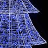 vidaXL Christmas Tree with 240 LEDs Blue 180 cm Acrylic