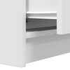 vidaXL Bedside Cabinets with 2 Drawers 2 pcs White 38x34x80 cm