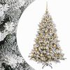 vidaXL Artificial Christmas Tree with Bauble 150 cm 150 LEDs