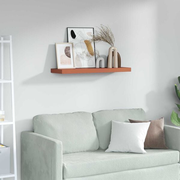 vidaXL Wall Shelf Wall-mounted Red 90 x 23.5 x 4 cm Engineered Wood