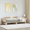 vidaXL Daybed with Trundle without Mattress 80x200 cm Solid Wood