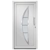 vidaXL Front Door White 98x208 cm