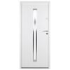 vidaXL Front Door White 110x207.5 cm Aluminium
