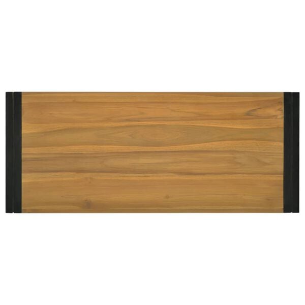 vidaXL Bathroom Cabinet 120x45x35 cm Solid Wood Teak