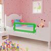 vidaXL Toddler Safety Bed Rail 2 pcs Green 102x42 cm