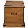 vidaXL Storage Chest HALDEN 91x48x47 cm Solid Wood Pine
