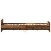 vidaXL Bed Frame without Mattress Old Wood 160x200cm Engineered Wood