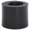 vidaXL Rubber Edge for Snow Plow Black 180x15x1 cm