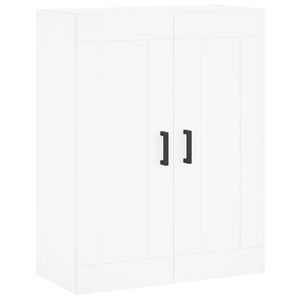 vidaXL Wall Mounted Cabinet White 69,5x34x90 cm Engineered Wood