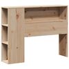 vidaXL Bookcase Bed without Mattress 90x190cm Single Solid Wood Pine