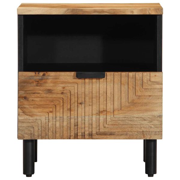 vidaXL Bedside Cabinet 40x33x46 cm Solid Wood Acacia