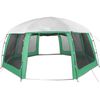 vidaXL Pool Tent with Removable Fly & Mesh Walls Sea Green 690x690 cm
