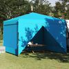vidaXL Pop-up Canopy Tent Blue 300 x 300 cm Fabric