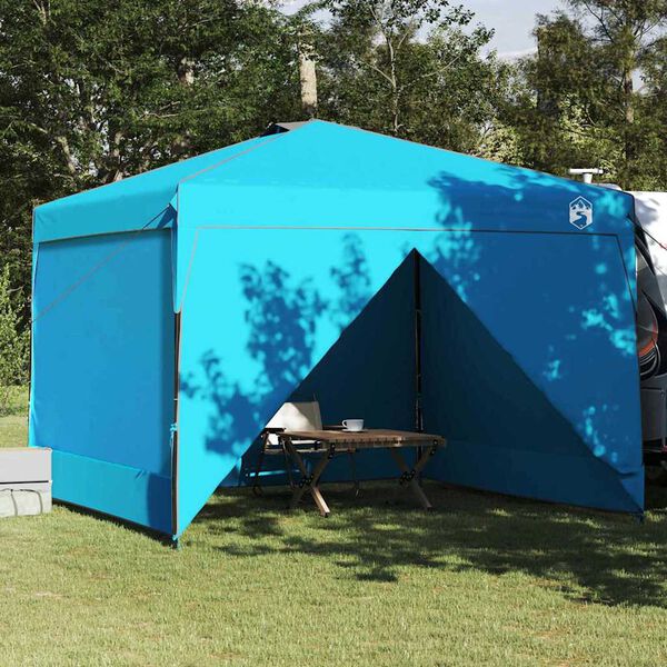 vidaXL Pop-up Canopy Tent Blue 300 x 300 cm Fabric