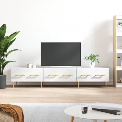 vidaXL TV Cabinet White 150x36x30 cm Engineered Wood