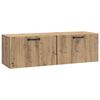vidaXL Wall-Mounted TV Cabinet 98 x 31 x 30 cm Artisan Oak