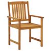 vidaXL Garden Chairs 6 pcs Solid Acacia Wood