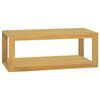vidaXL Bathroom Cabinet | Natural Teak | Solid Teak Wood | Large