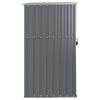 vidaXL Garden Tool Shed Grey 88x89x161 cm Galvanised Steel