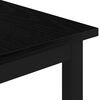 vidaXL Coffee Table Black Oak 60 x 30 x 36 cm Engineered Wood