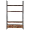 vidaXL Bookshelf 118x30x200 cm Solid Reclaimed Wood