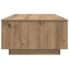vidaXL Coffee Table Artisan Oak 95 x 55 x 31 cm Engineered Wood