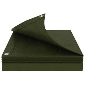 vidaXL Tarpaulin with Eyelets Green 2 x 3 m 180 gsm PE