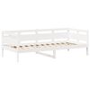 vidaXL Day Bed with Roof without Mattress White 80x200 cm Solid Wood