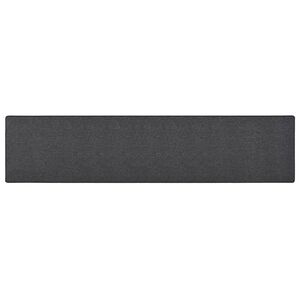 vidaXL Carpet Runner Anthracite 80x400 cm