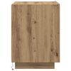 vidaXL Bedside Cabinet with Drawer 2 pcs Artisan Oak 45 x 40 x 55 cm