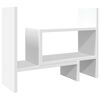 vidaXL Desk Organiser White 38.5x17x39 cm Engineered wood