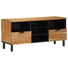 vidaXL TV Units Solid Acacia Wood 100 x 33.5 x 46 cm Engineered wood