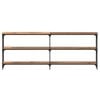 vidaXL Console Table Old Wood 200 x 29 x 75 cm
