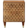 vidaXL Bedside Cabinet 40x33x46 cm Solid Wood Mango