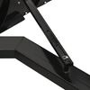 vidaXL Snow Plough for Forklift 200x48 cm Black