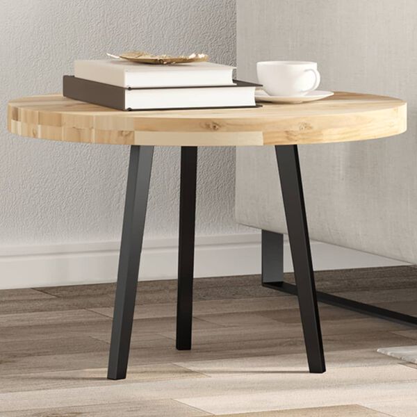 vidaXL Table Top Round &Oslash;60x4 cm Solid Wood Acacia