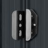 vidaXL Garden Shed Anthracite Steel