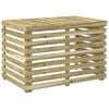 vidaXL Air Conditioner Cover 90 x 58 x 60 cm Impregnated Pine Wood