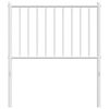vidaXL Metal Replace Headboard White 80 cm