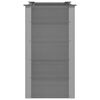 vidaXL Garden Raised Bed WPC 100x50x91 cm Grey