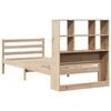 vidaXL Bookcase Bed without Mattress 90x200 cm Solid Wood Pine